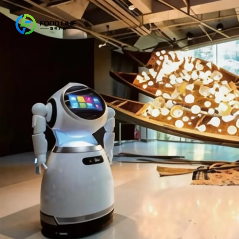 Customized Welcome Robot Speech Recognition Artificial Intelligence Commercial Welcome Reception Human Service Robot