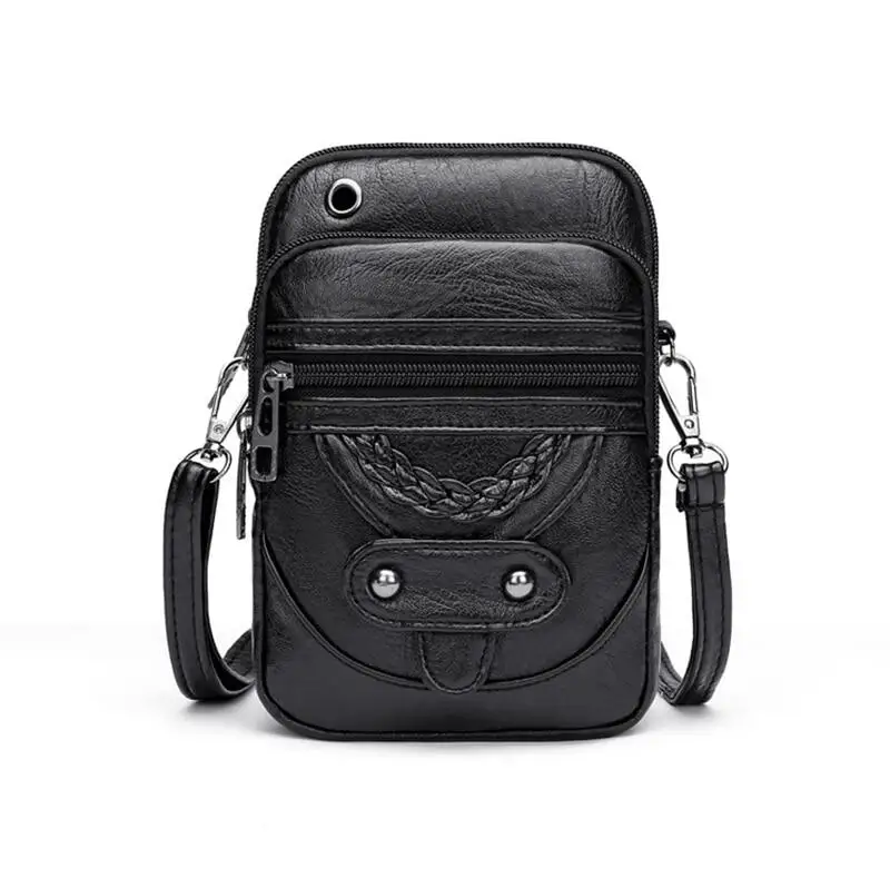 

Women Mini Crossbody Bag Fashion Shoulder Bag Cell Phone Purse Small Vintage Ladies Girl Soft Small Handbags Sac A Main Femme