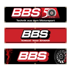60X240cm BBS Banner Flag Polyester Printed Garage or Outdoor Decoration Tapestry
