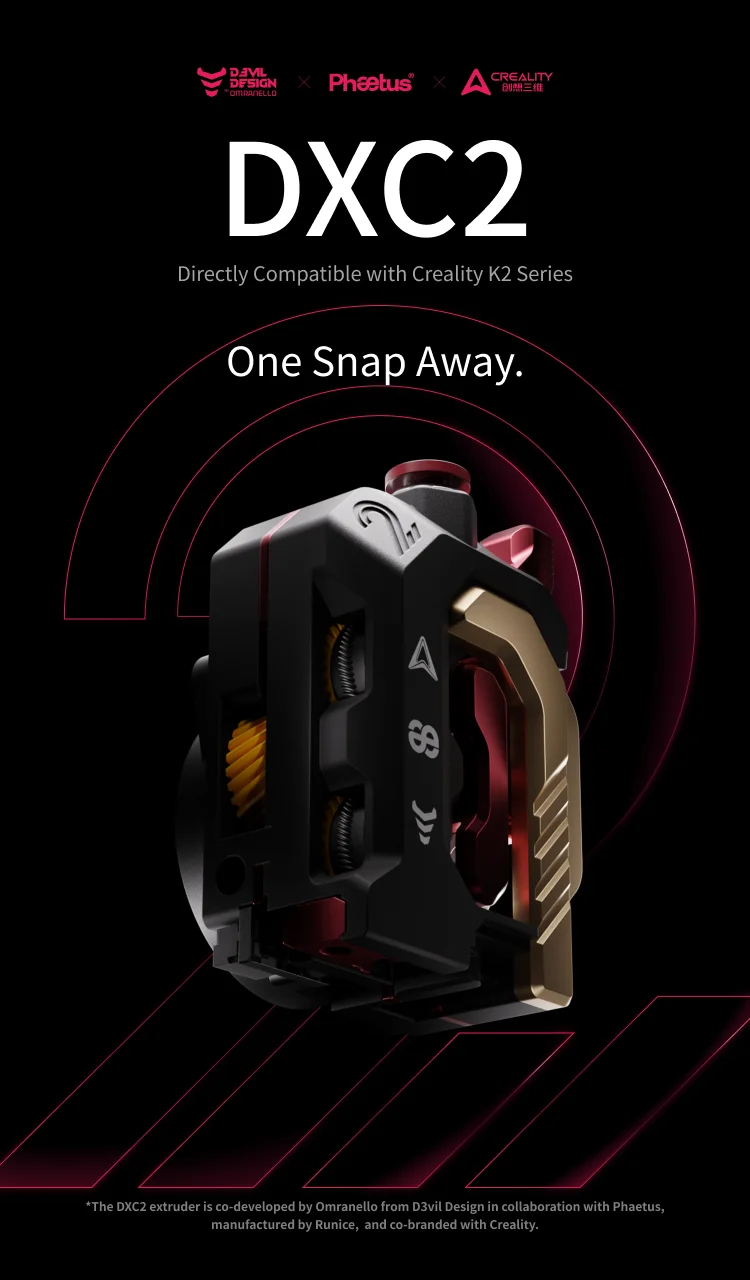 �y�Z�[�����zFYSETC Phaetus Creality Devil Design DXC2 �G�N�X�g���[�_�[ �����x���C�N�C�b�N�����[�X �A�b�v�O���[�h���ꂽ�G�N�X�g���[�_�[ K2 K2PRO K2PLUS �p