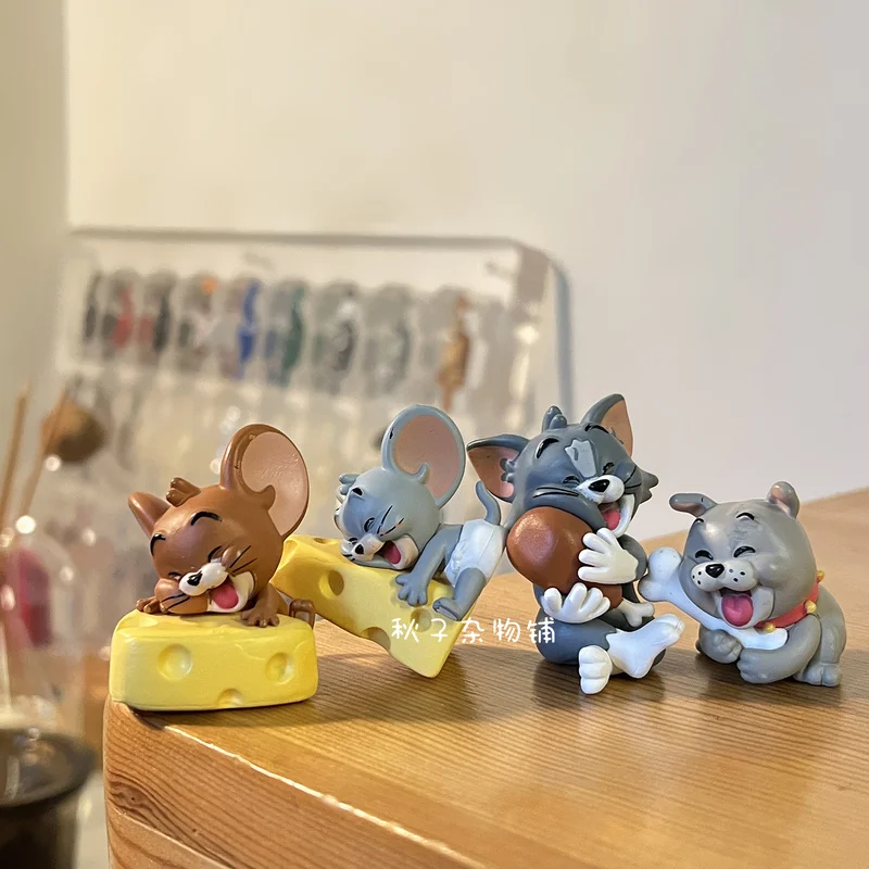 HOT Poor Tom and Tiny Terror Blind Box Stiezy Funny Diary Series Mysteries  Cute Q-version Anime Figure Model Decoration Gift