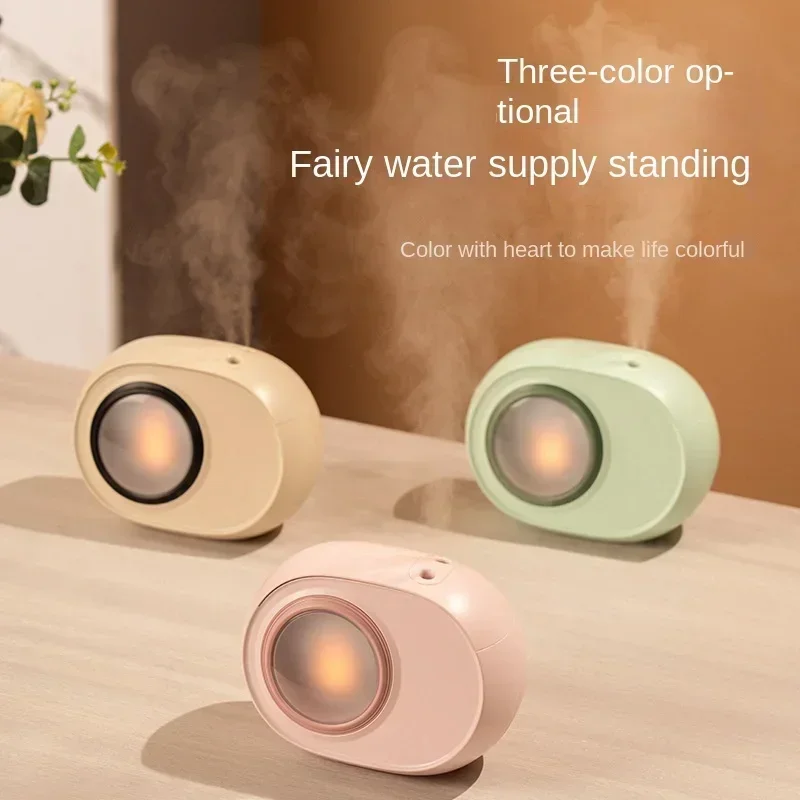 USB صغير المرطب للمنزل الناشر الضروري النفط لمرطب هواء السيارة الملونة ضوء آلة ضباب بارد