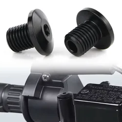 For Aprilia Caponord 1200 Tuono V4 RSV 1000 BMW G650GS Benelli TNT 125 2PCS Universal M10*1.25 Mirror Hole Plug Screw Bolts