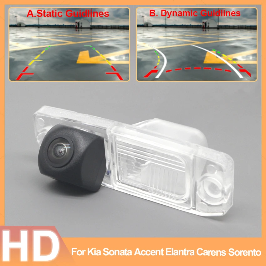 

AHD CCD Car Rear View Waterproof High quality RCA Camera Reverse Night Vision For Kia Sonata Accent Elantra Carens Sorento