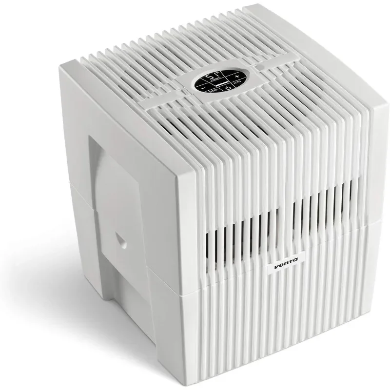 Venta LW25 Comfort Plus Humidifier in White - Filter-Free Evaporative Humidifier for Spaces up to 485 ft²