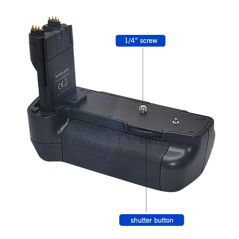 Camera Vertical Battery Grip (Replacement for Canon BG-E6 Grip) For Canon EOS 5D Mark II 5DII 5D2 Work LP-E6 Battery BG E6