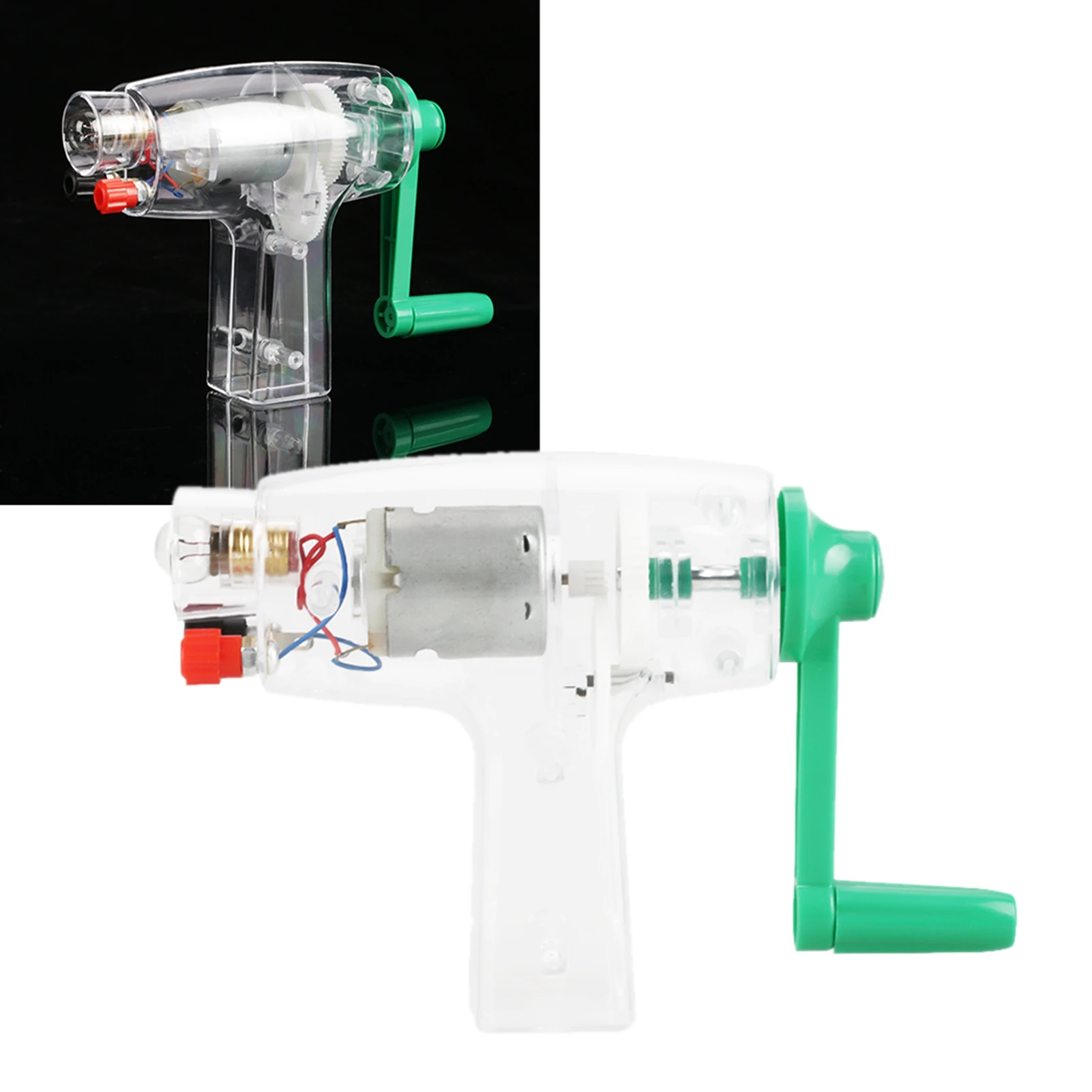 Hand Crank Driven Electricity Generator Mechanical Emergency Power Supply