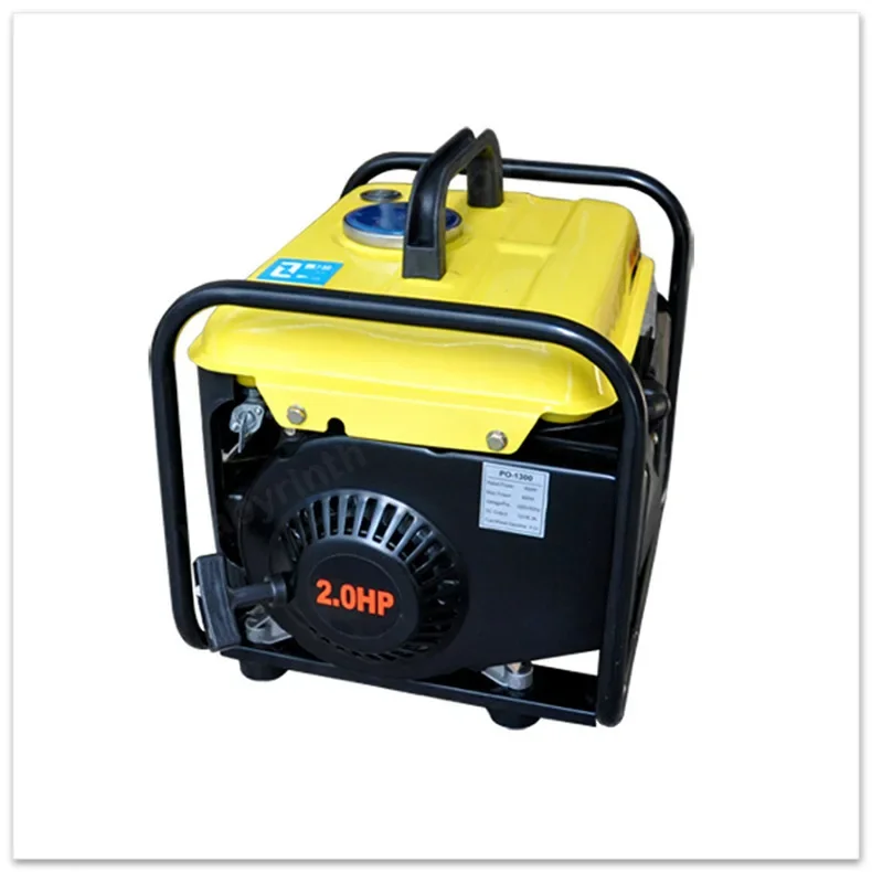 950 gasoline engine with frame portable small gasoline generator household single phase 220V outdoor camping