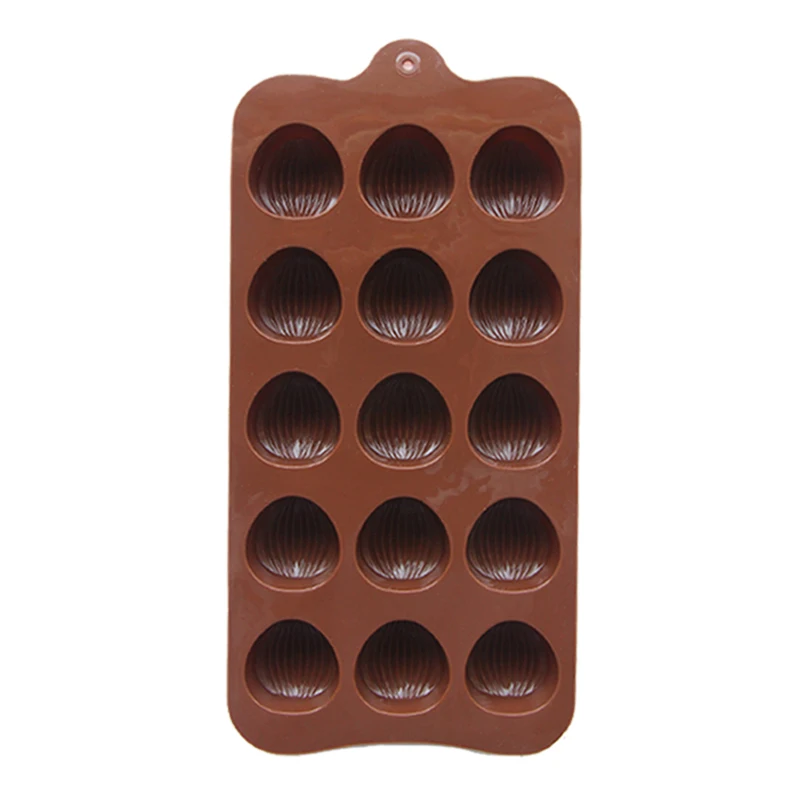 Nut Shaped Chocolate Mold Handmade Candy Jelly Silicone Mould Baking Tool