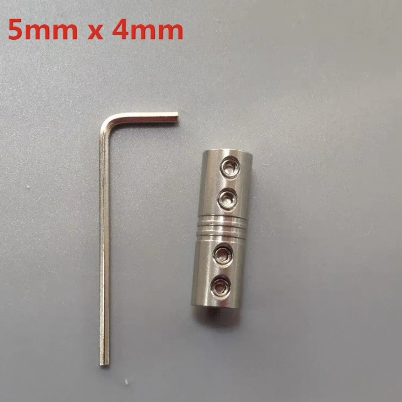Electric Remote Control Ship Motor Drive Shaft Coupling RC System Connector 5x4mm 5x4.76mm Stainless Steel Accessory