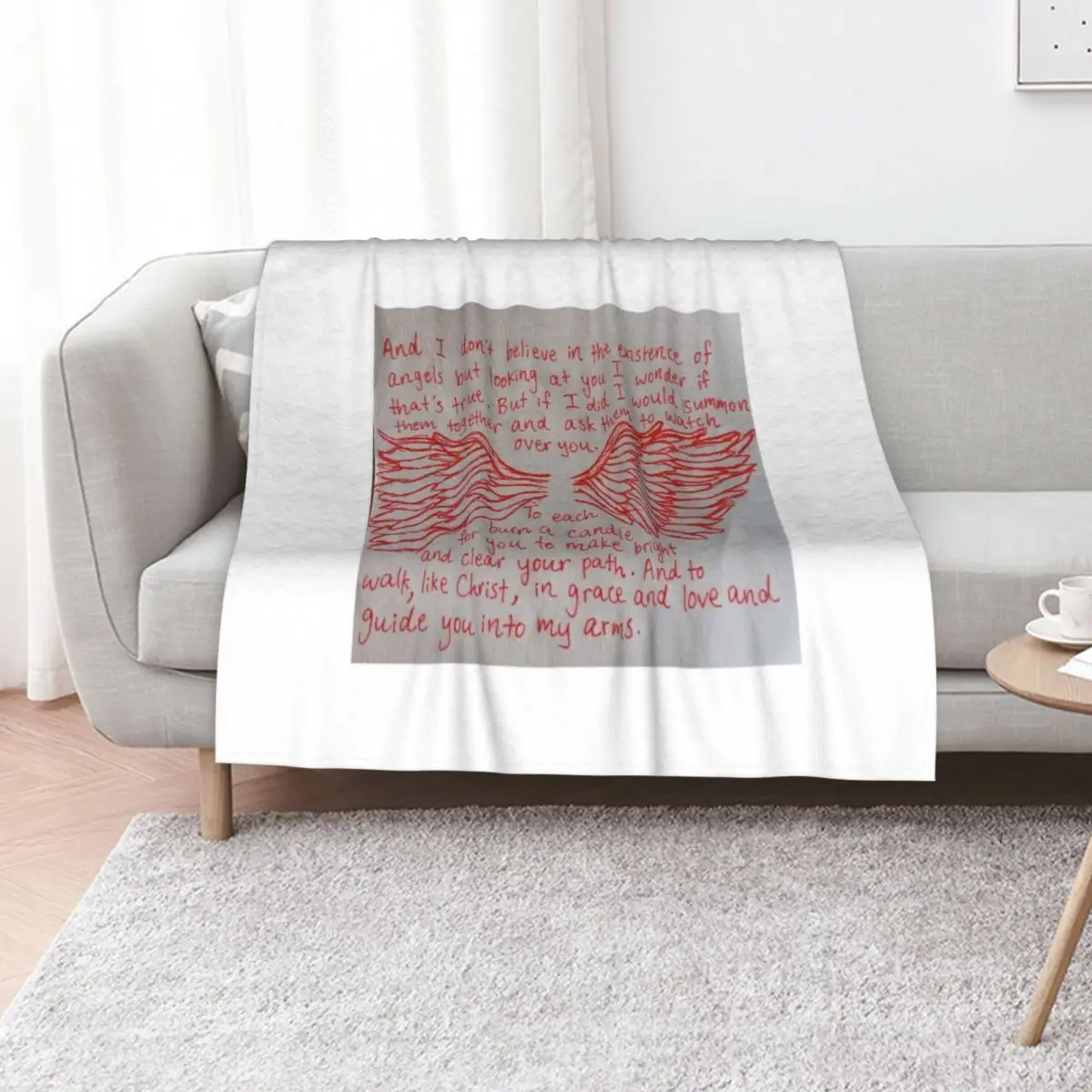 

Into My Arms fan art Throw Blanket For Baby manga christmas gifts funny gift Blankets