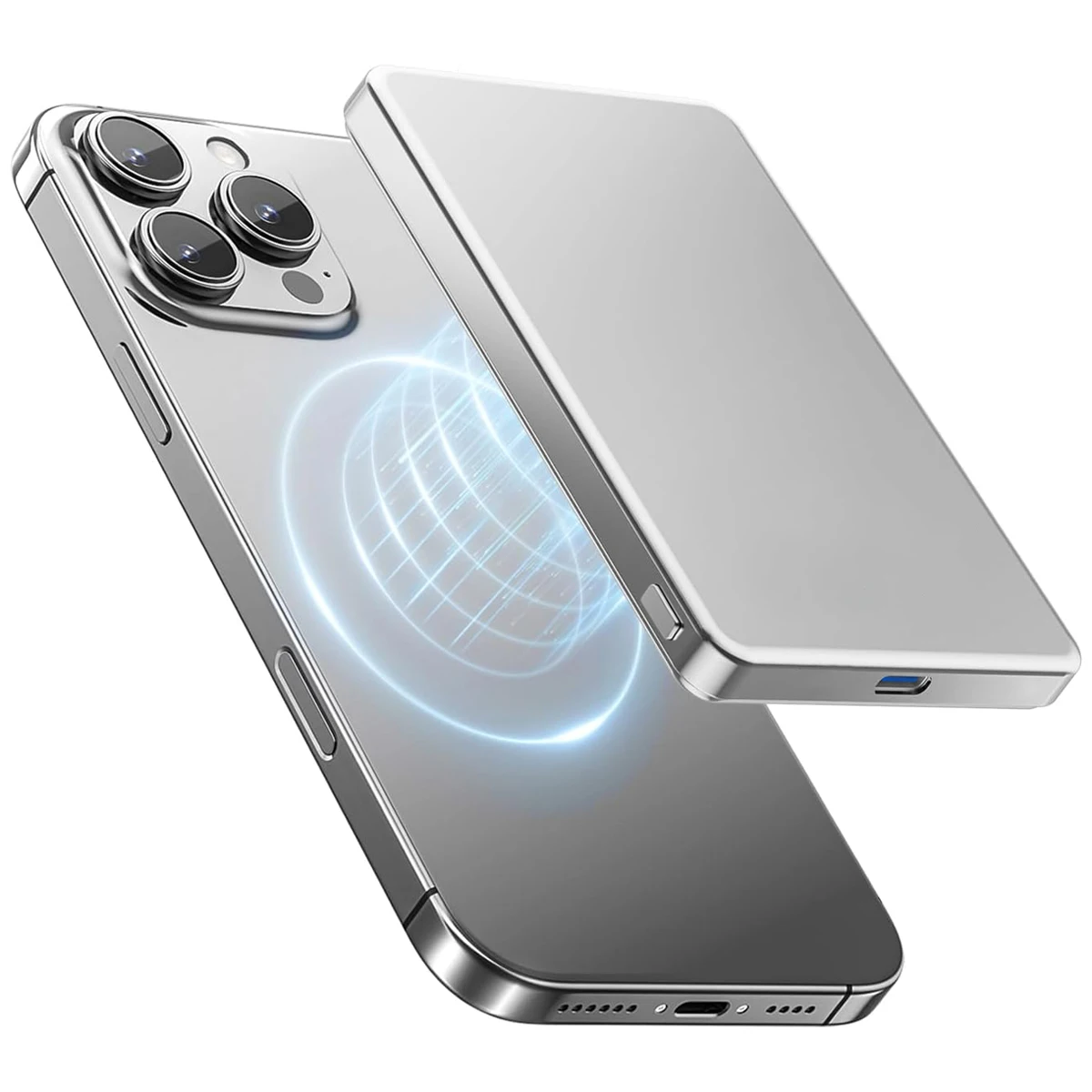 

Magnetic Wireless Power Bank for Magsafe For iPhone 17 16 15 14 13 Pro Max 15W 5000mAh Portable Fast Charging External Battery