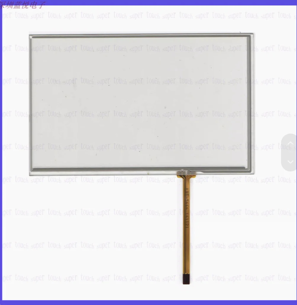 

JY-7040 car navigation touch handwriting external screen glass four wire resistor with good quality and sensitivity JY7040