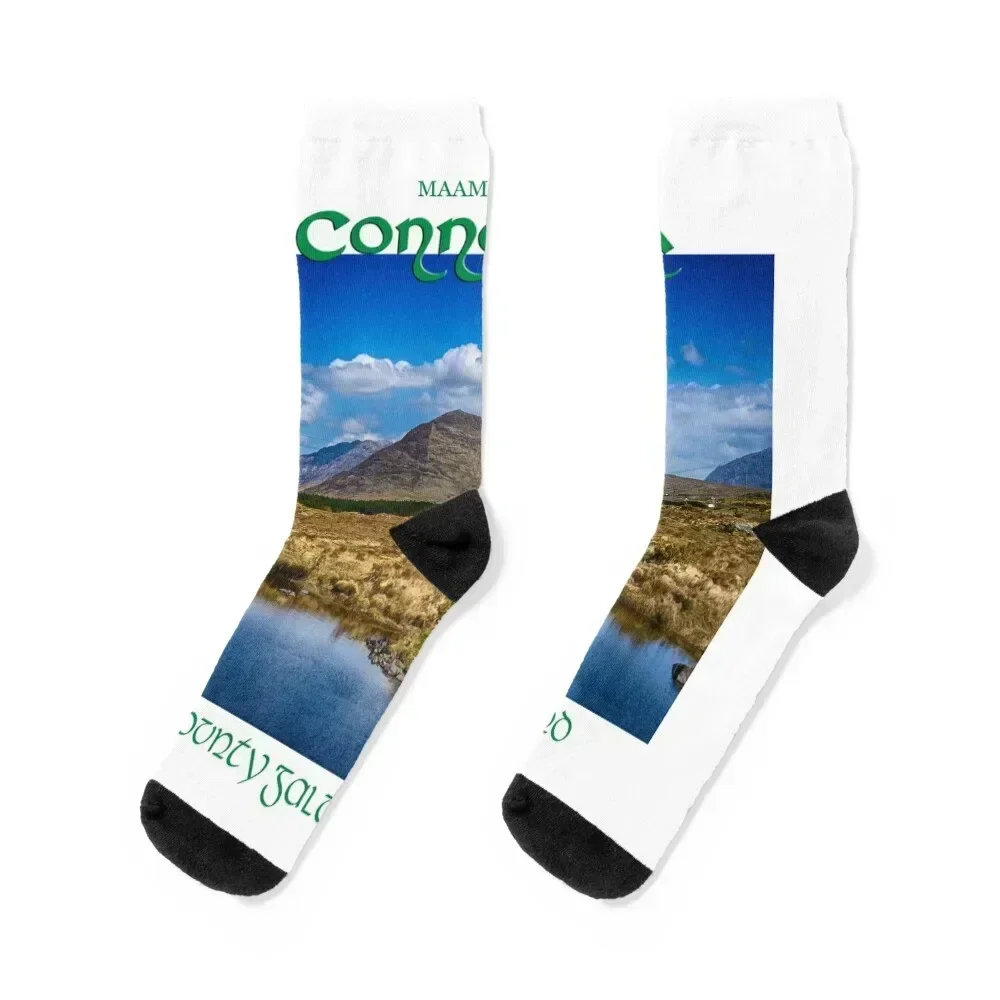 

Maam Valley, Connemara, Galway, Ireland Socks retro designer brand Heating sock cute Socks Women's Men's