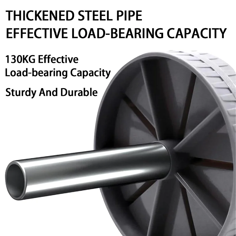 1 قطعة أسطوانة تجريب البطن المنزلية الصامتة ، عجلة تمارين البطن لتمرين بناء الجسم ، الخصر والبطن التخسيس