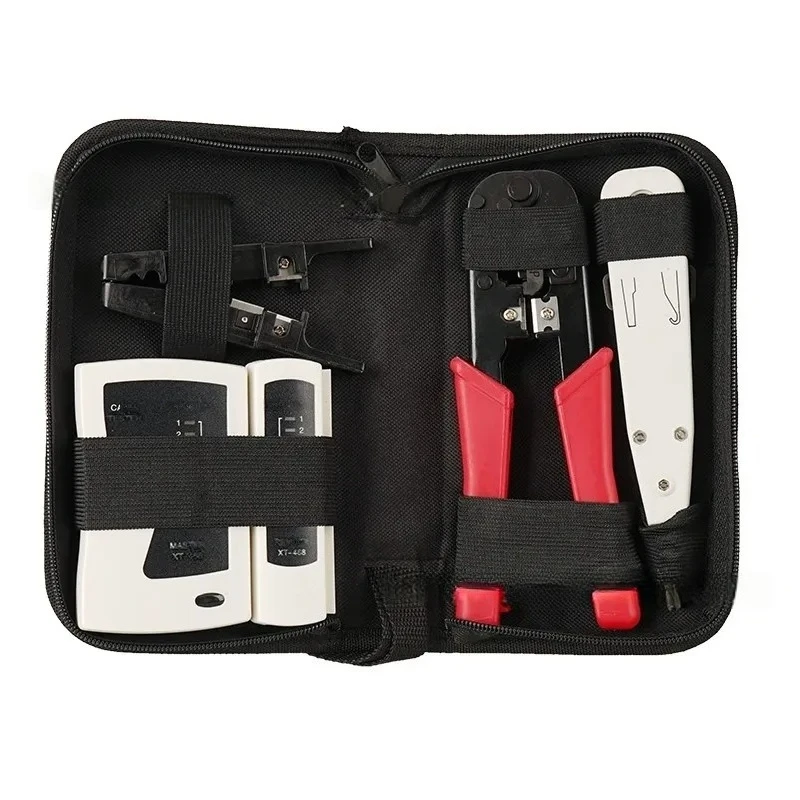 for Network Clamp Set Comprehensive Wiring Kit for Network Tools Telecom Tools Coaxial Cable Tool Set Professional