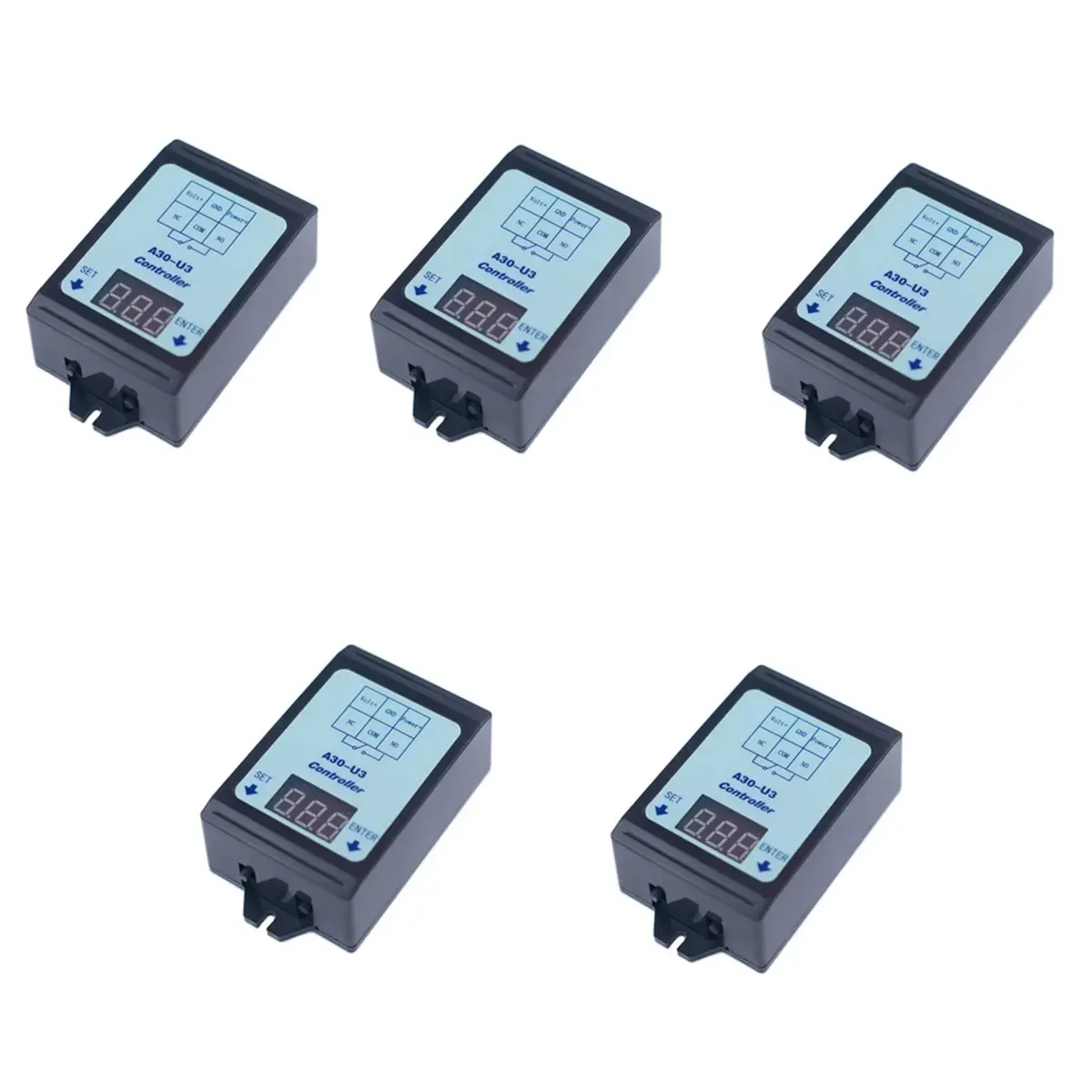 AB09 A30-U3 DC Voltage Relay 6-80V48V60V 30A Detection Control Delay Interval Action Switch Part