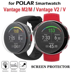 5PCS Smart Watch Screen Protector for Polar Vantage V2 / V Tempered Glass Protective Film for Vantage M2 / M