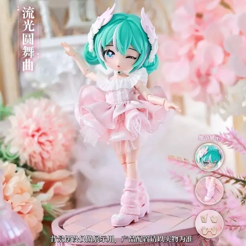 

BLOKEES Hatsune Miku Qiyuji Music Prologue Series Blind Box MJD Doll Miku Action Figure Ornament Collectible Toy Exquisite Gift