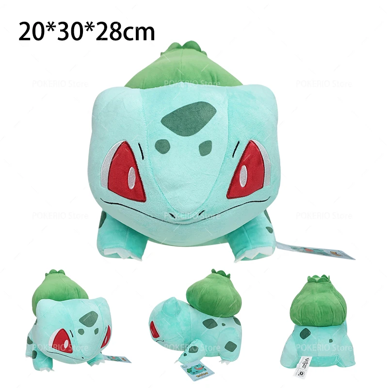 Juego De 3 Peluches Pokémon Dormidos De 8 Pulgadas – Charmander, Bulbasaur Y Squirtle, Producto Oficial De Jazwares, Para Niños De 2 Años En Adelante
