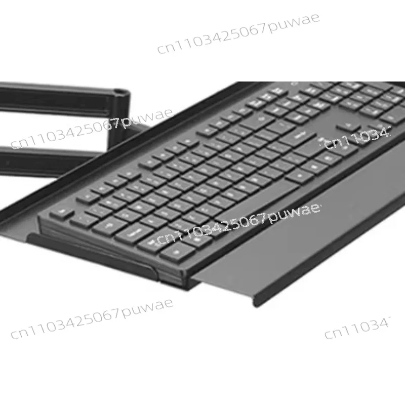 wireless mouse rotating keyboard holder  Aluminum bracket, dedicated wall mounted telescopic adjustment handle