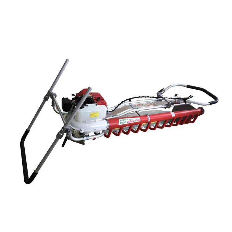 High Quality G4k Engine 1200mm Tea Harvester Two Men Combine Harvesting Machine