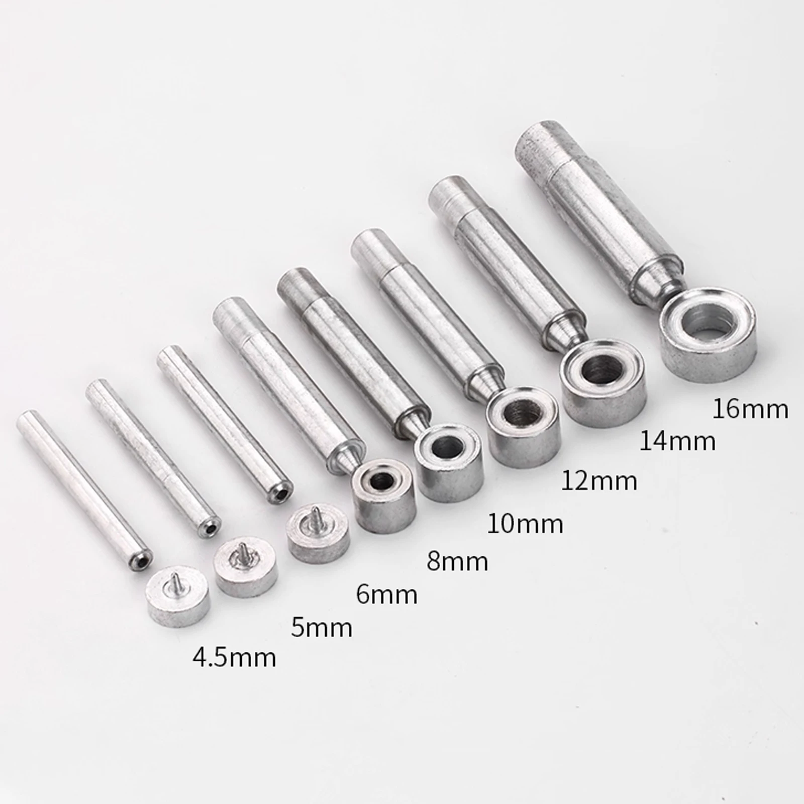 

Metal Air Eye Installation Tool, Corn Clam Tool Shoes Eye Buckle Hollow Rivet Bag Accessories