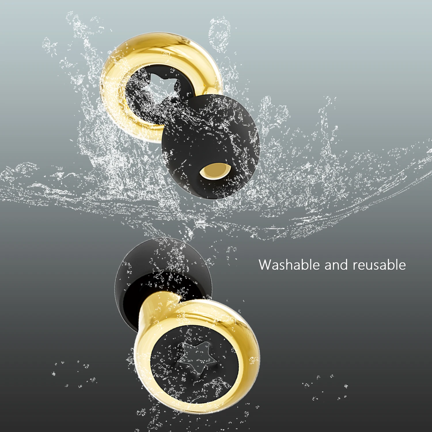 Reusable Ear Plugs – Noise Relief with Clear Speech for Social Gatherings, Work & Noise Sensitivity - Noise Reduction Earplugs