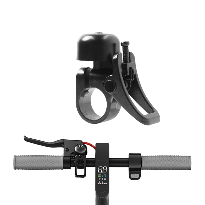 2 Pieces Aluminum Alloy Scooter Bell Horn Loop With Quick Release Bracket For Xiaomi M365 Pro 1S Electric Scooter Parts