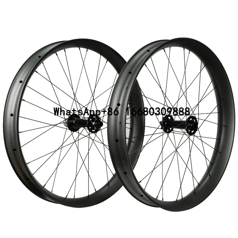 

Powerway Hub 27.5er 80mm Width Carbon Fat Bike Snow Bike Wheel