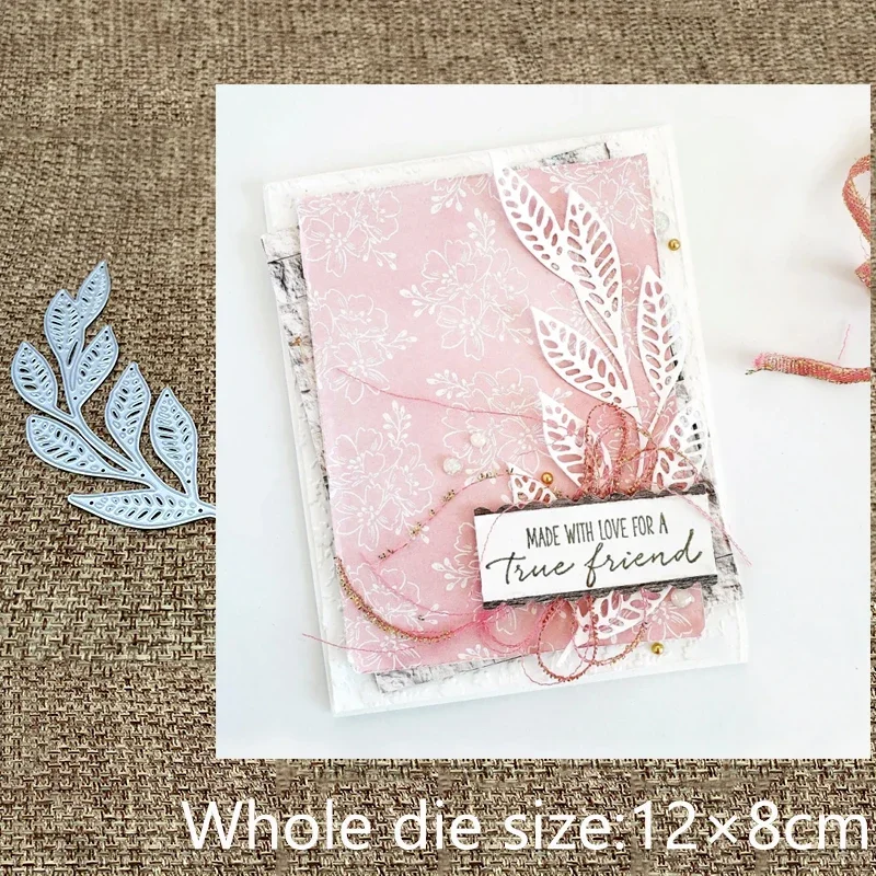 New Design Craft Metal stencil mold Cutting Dies Leaf strip decoration scrapbook die cuts Album Paper Card Craft Embossing