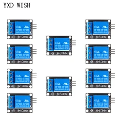 10pcs KY-019 5V One 1 Channel Relay Module Board Shield For PIC AVR DSP ARM For Arduino 1 Way Relays