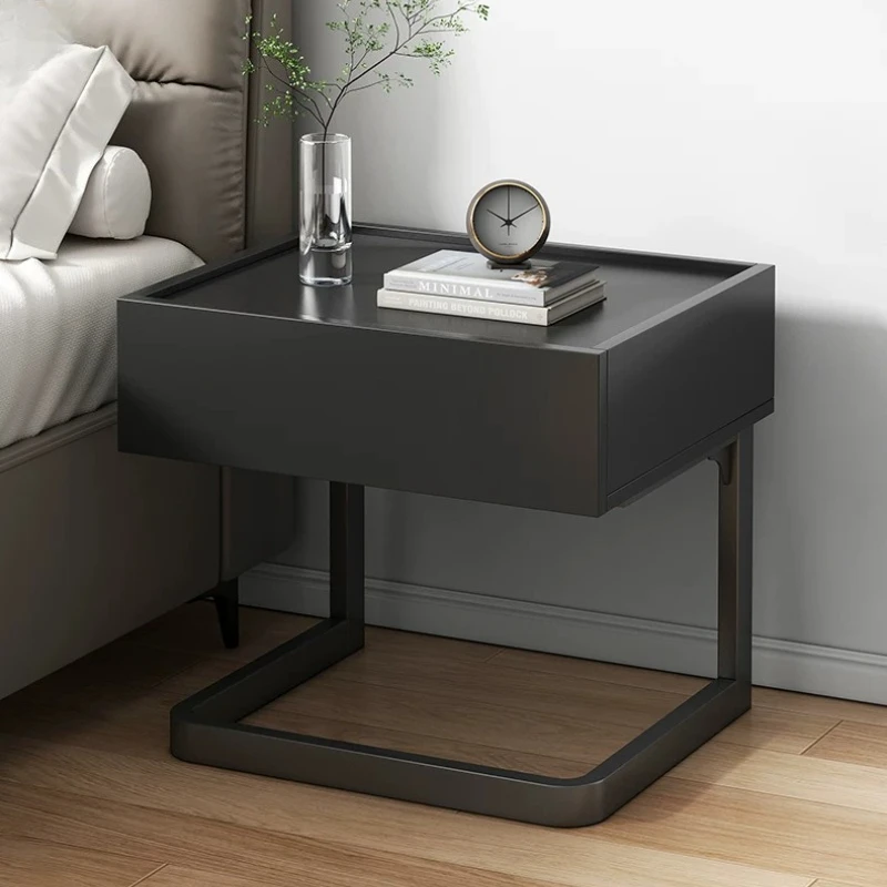 Nordic Bedroom Bedside Table Cabinets Simple Unique Mid Century Modern Bedside Table Space Saving Cool Muebles Home Furniture