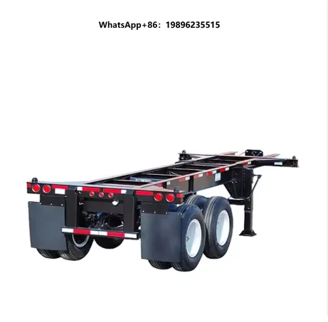 Brand New and Used Three Axle 20 Foot 40 Foot 45 Foot Container Frame Chassis Semi-trailer