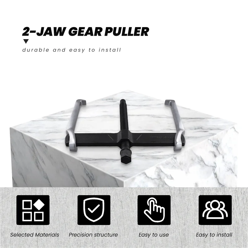 

P-Premium-10 Inches 2-Jaw Gear Puller, Internal External For Removal Of Pulleys Flywheels Bearings & Gears
