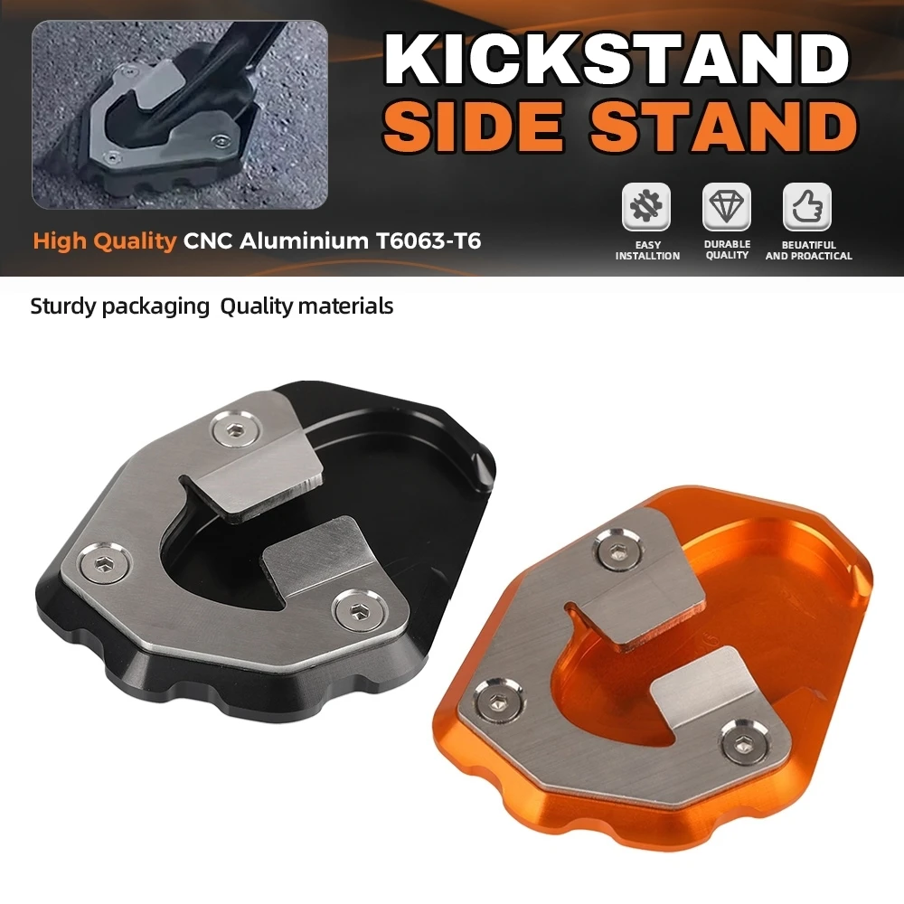 

For 1290 Super Duke R Evo 1290 Superduke R 2019 2020 2021 2023 Kickstand Side Stand Pad Enlarge Extension Support Plate