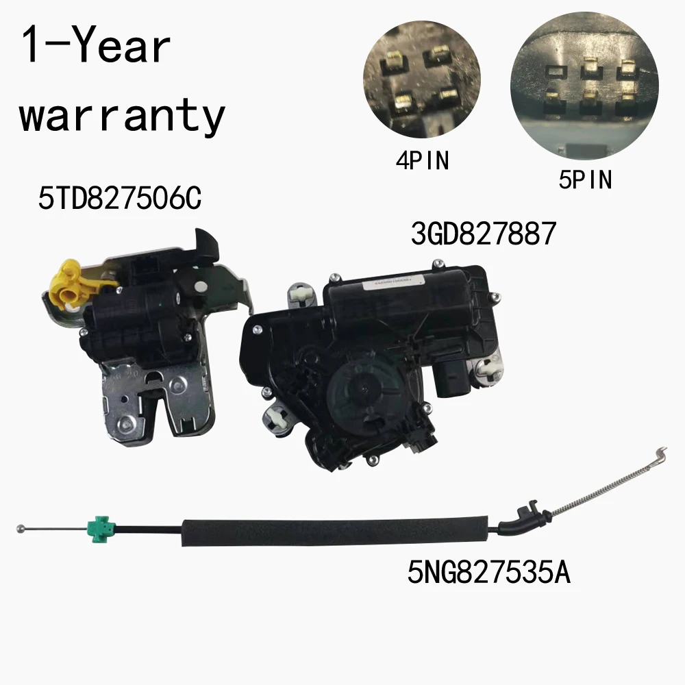 

A set Boot motor For VW CC Tayron Teramont Tiguan Magotan 5TD827506C 5NG827535A 3GD827887