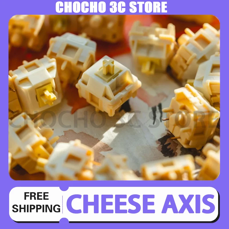 Hmx Cheese Axis Mx Structure Cheese Linear Switches For Mechanical Gaming Keyboard Desktop Keydous