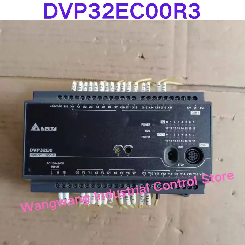 Second-hand test OK , DVP32EC00R3  Programmable Controller