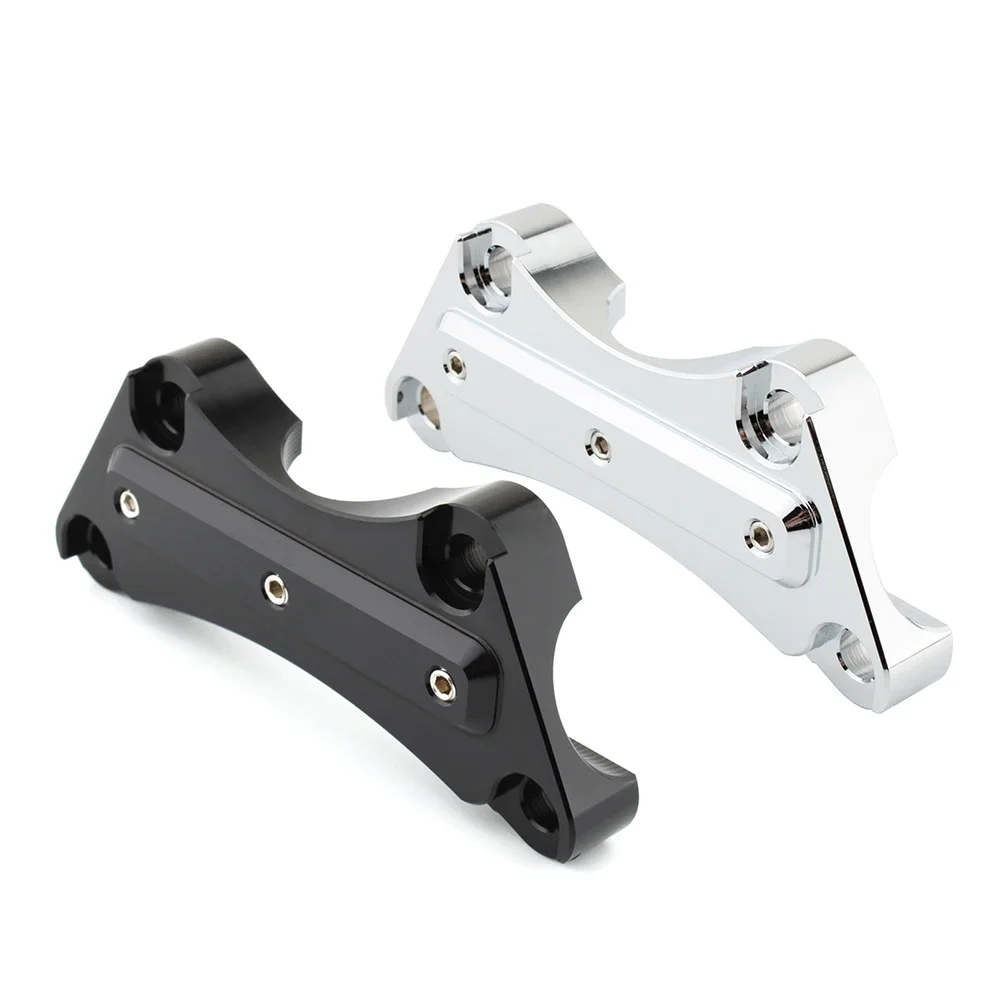 

Хромированный/черный зажим для Руля Мотоцикла, 1 дюйм, верхний зажим для Руля Мотоцикла для моделей Harley Davidson Touring 1997-2019