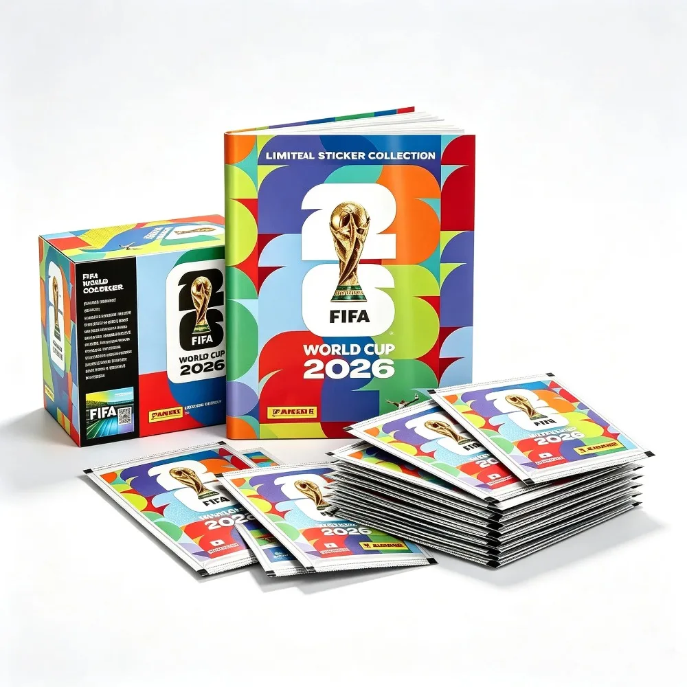 Hot Sales Panini Official 2026 FIFA World Cup Soccer Stickers, Limited Edition Sticker Packs Fan Memorabilia gift Good Gift