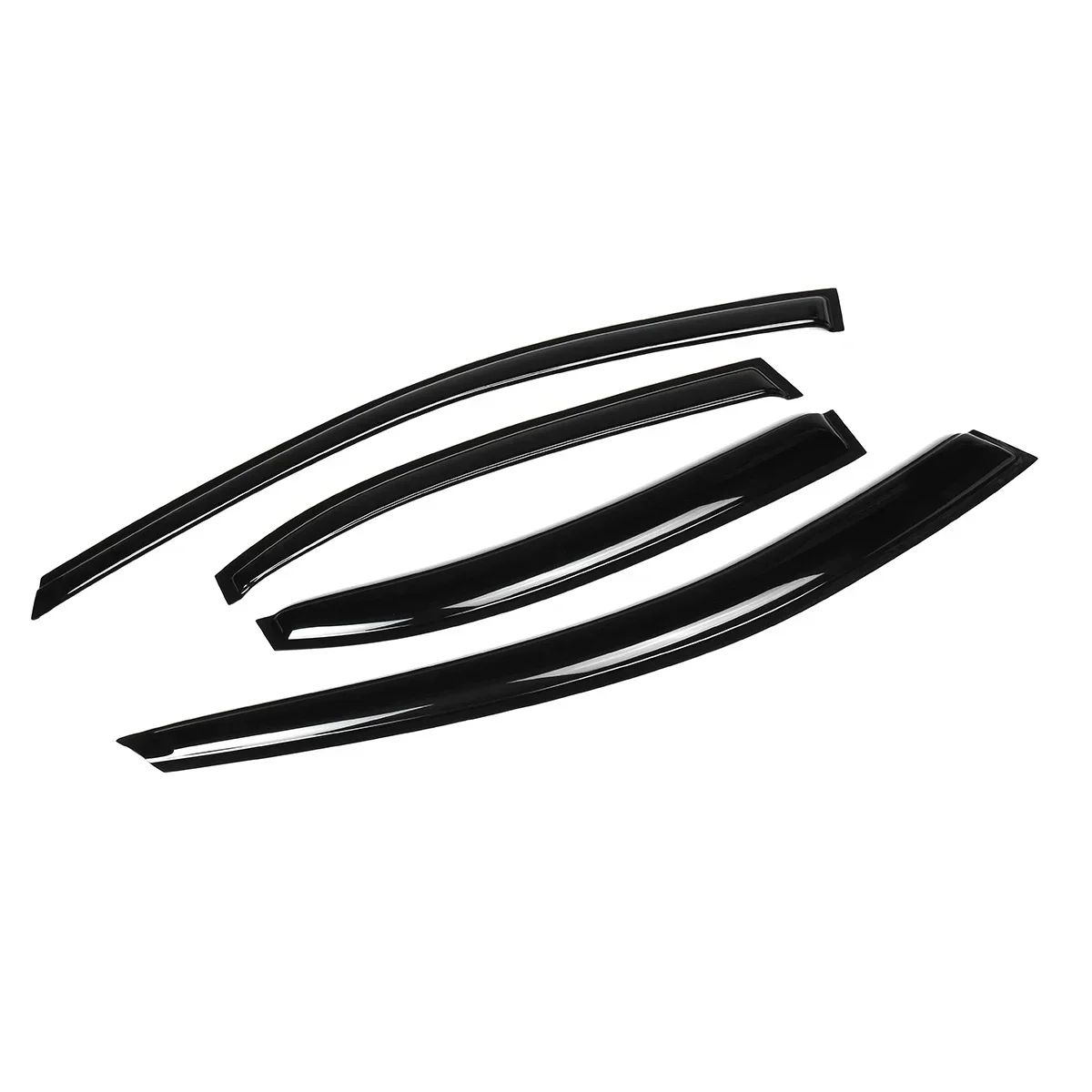 4PCS Car Door Window Vent Visor Deflector Rain Shelter For ACURA TSX 4 Door Sedan 2004-2014 Window Visor Rain Guard Body Kit
