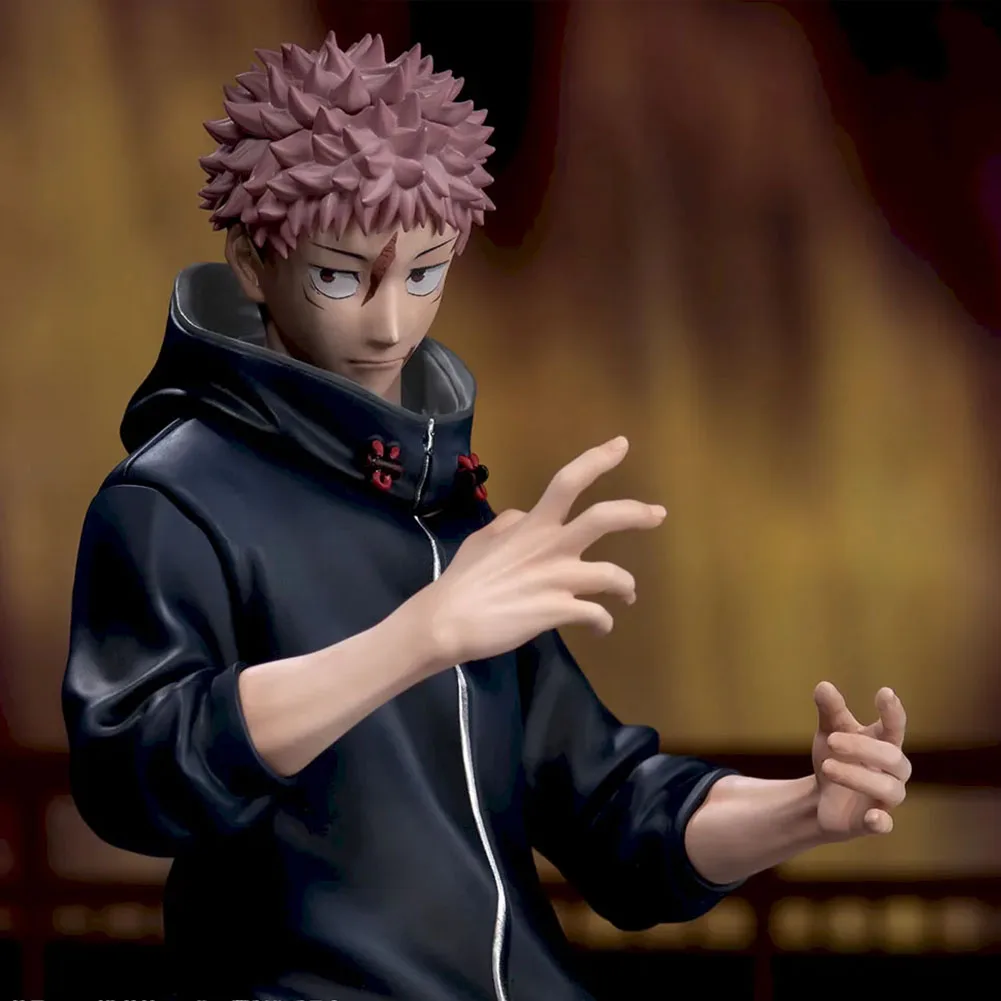 Anime JJK Itadori Yuji Action Figure Statue Model Collectible Toy Desktop Ornament Car Decorations Fans Birthday Gift 19cm - view 6