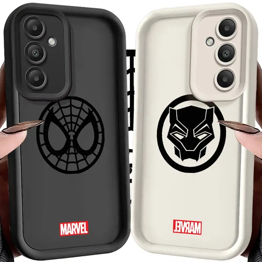 

TPU Soft Case for Samsung Galaxy S21 S24 Plus S25 Ultra S25+ S20FE S23 FE S22 S24Ultra Marvel Panther Spiderman