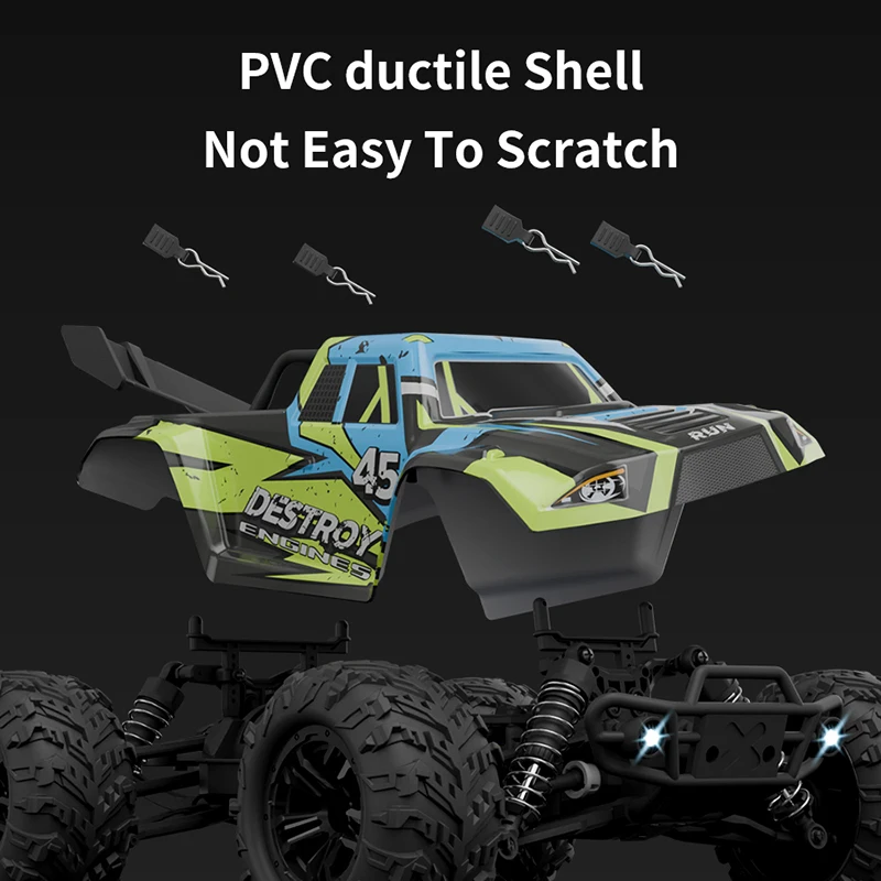 4WD 1:16 50KM/H Racing RC Cars High Speed Remote Control Off-road Drift Trucks With LED Lights Climbing RC Cars Toys Gifts