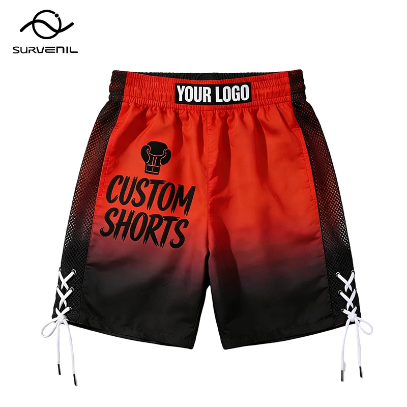 Muay Thai Shorts Custom Fight Kickboxing Pants Men Women Shorts for Thai Boxing for Children Gym BJJ MMA Training Pants