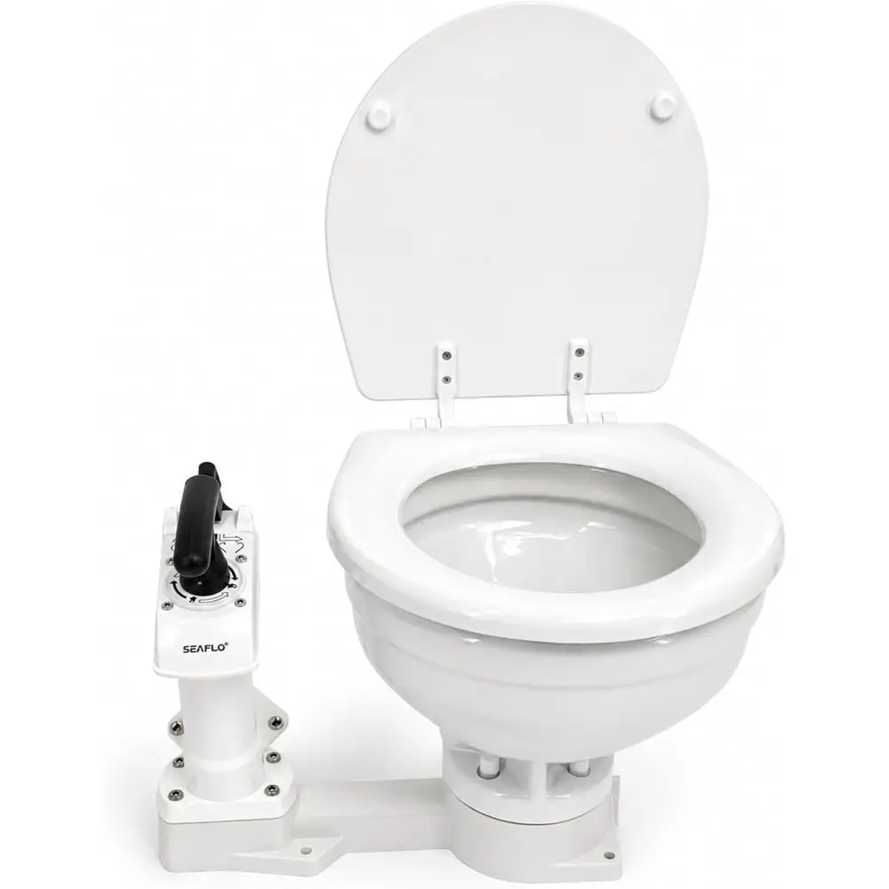 Manually Operated Marine Toilet Head view 2