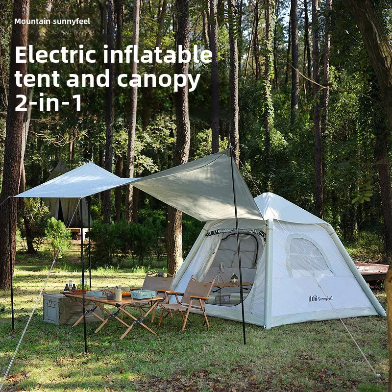 

SunnyFeel outdoor exquisite camping automatic inflatable tent, no rain camp tent canopy