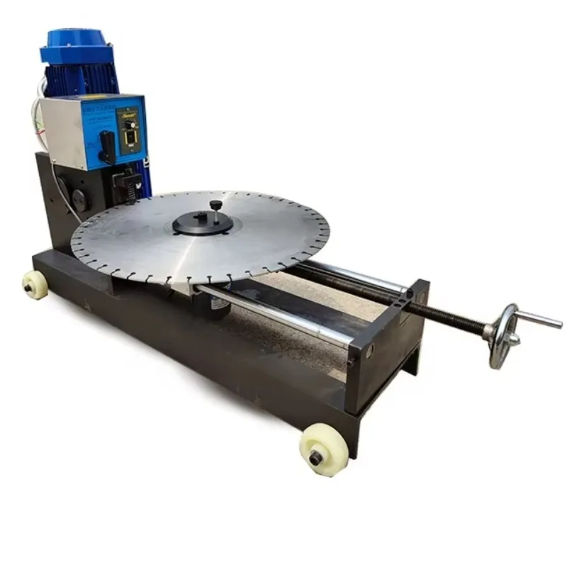 Automatic Hammer Machine For Removal Of Useless Segments From Diamond Saw Blade
