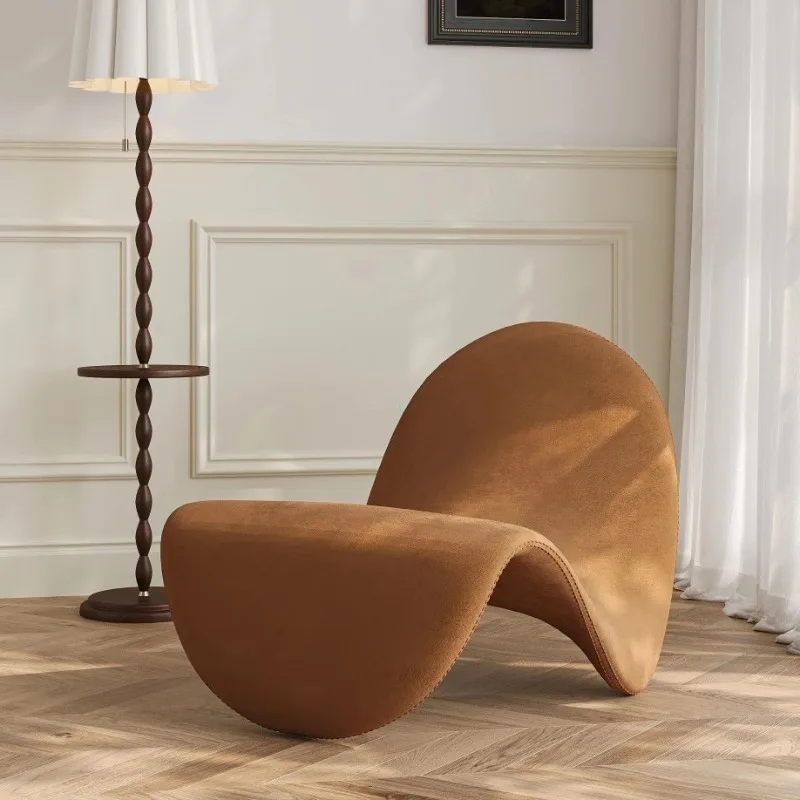 Nordic Designer Tongue Chair Italian Minimalist Living Room Lazy Single Sofa Chair Creative Modern Balcony Home Leisure Chair